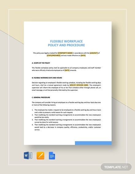 Detail Procedure Template Examples Nomer 12
