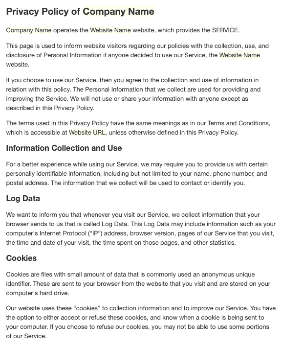 Detail Procedure Template Examples Nomer 30