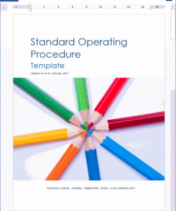Detail Procedure Template Examples Nomer 42
