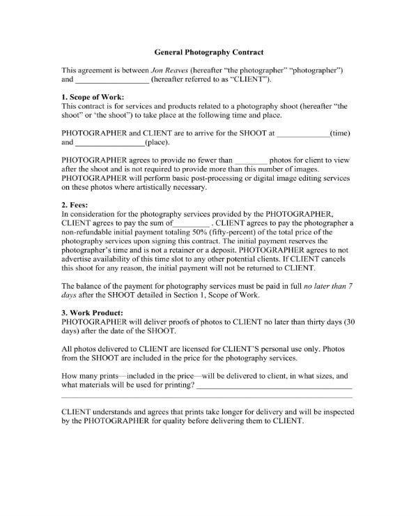 Detail Product Agreement Template Nomer 26