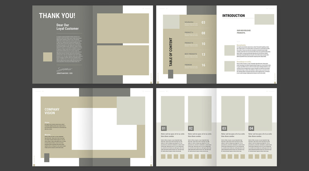 Detail Product Catalogue Template Nomer 11