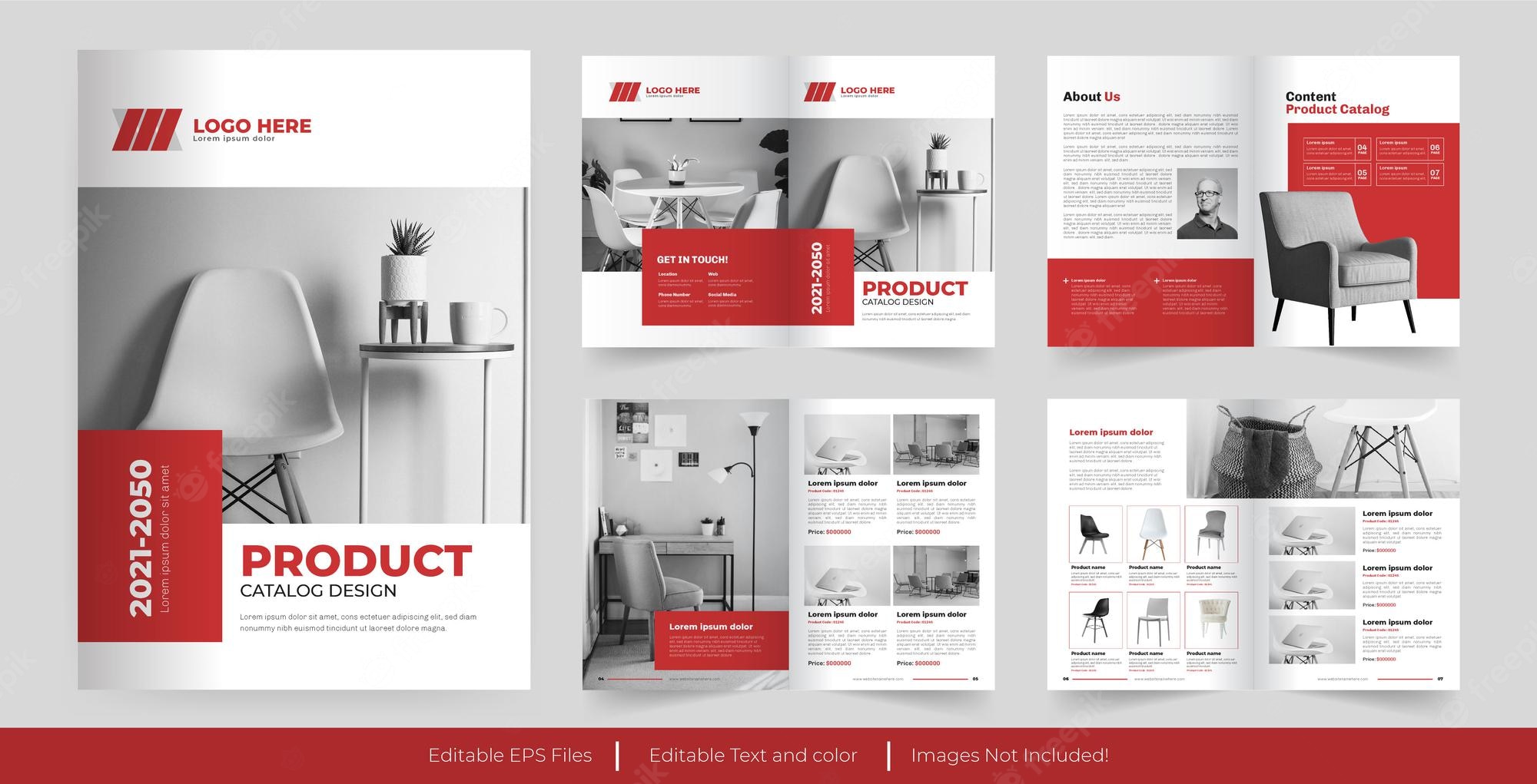 Detail Product Catalogue Template Nomer 17