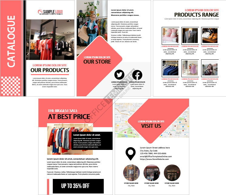 Detail Product Catalogue Template Nomer 19