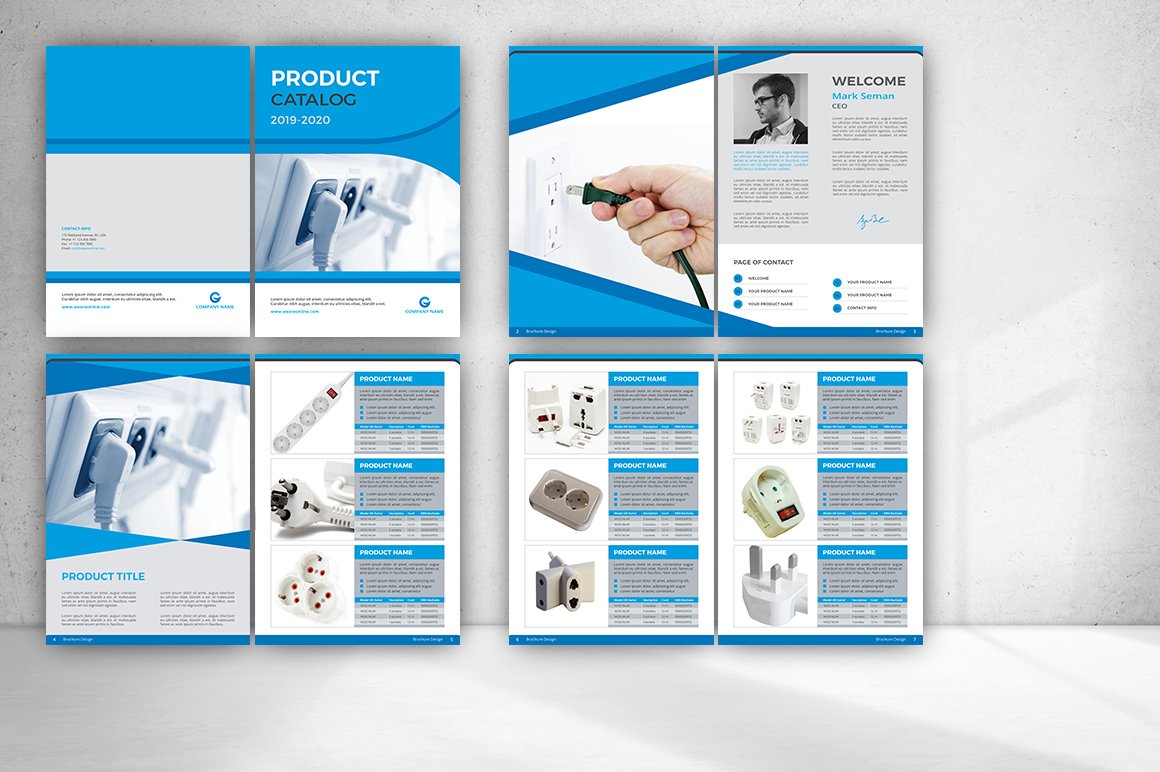 Detail Product Catalogue Template Nomer 5