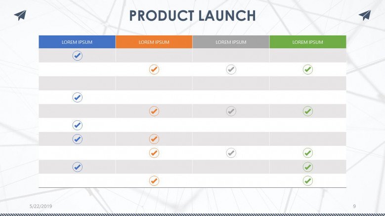 Detail Product Launch Ppt Template Nomer 35