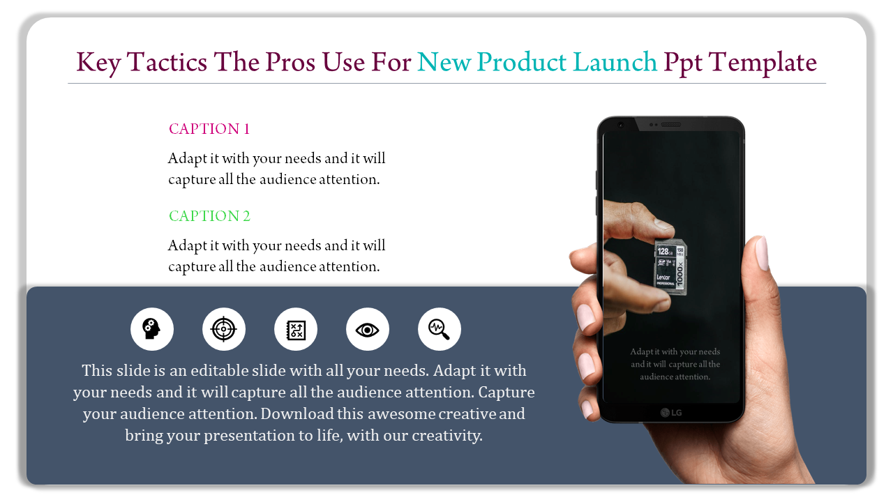Detail Product Launch Ppt Template Nomer 45