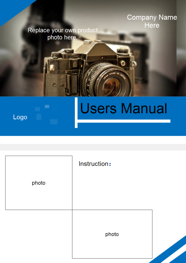 Detail Product Manual Template Nomer 38