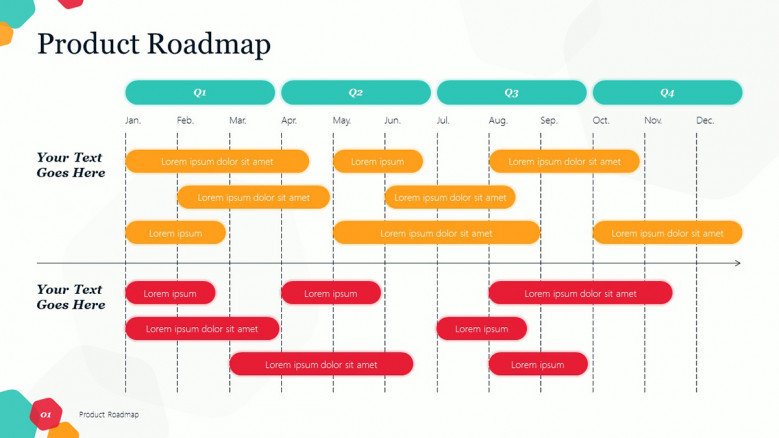 Detail Product Roadmap Presentation Template Nomer 26