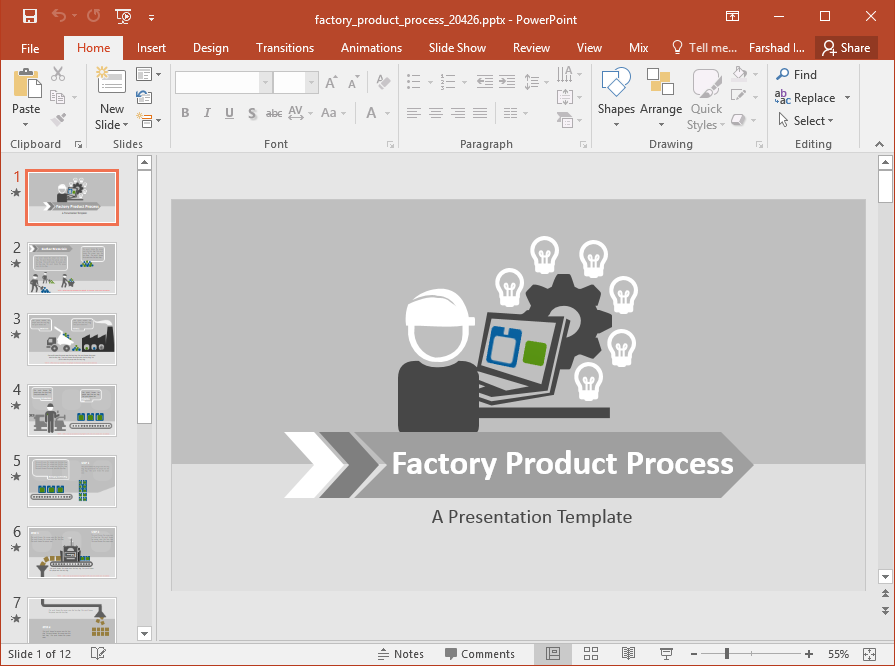 Detail Production Process Template Nomer 44