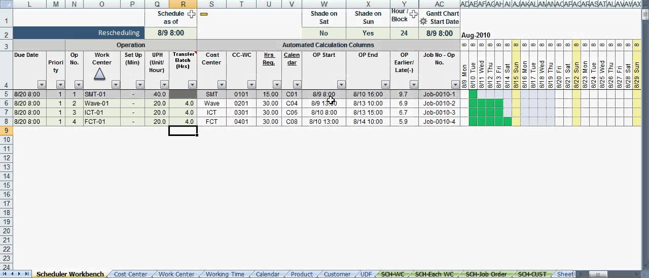 Detail Production Template Excel Nomer 27