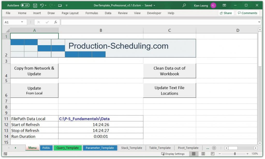 Detail Production Template Excel Nomer 31