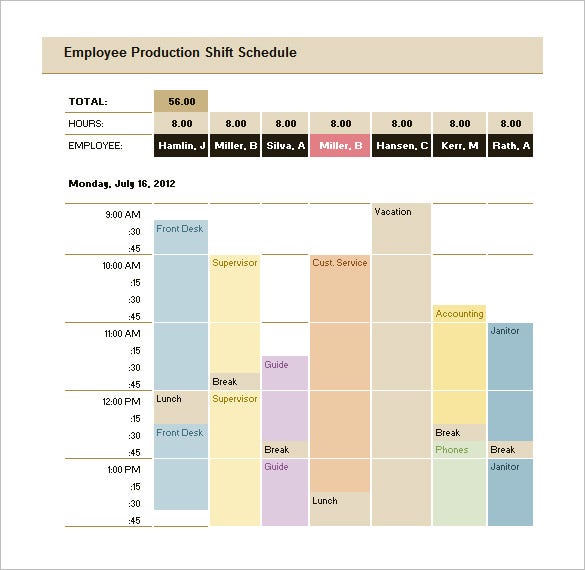 Detail Production Template Excel Nomer 33