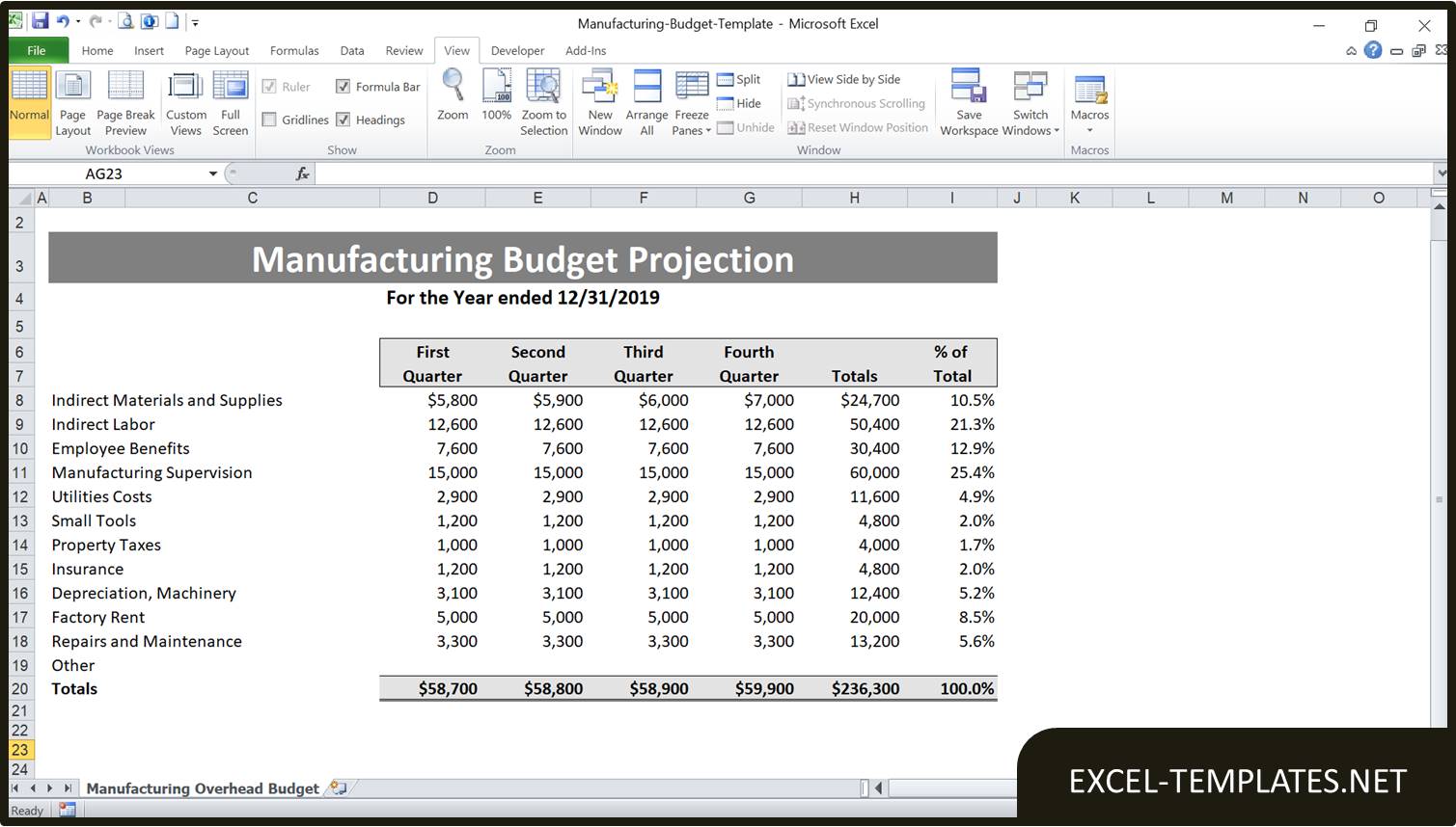 Detail Production Template Excel Nomer 36