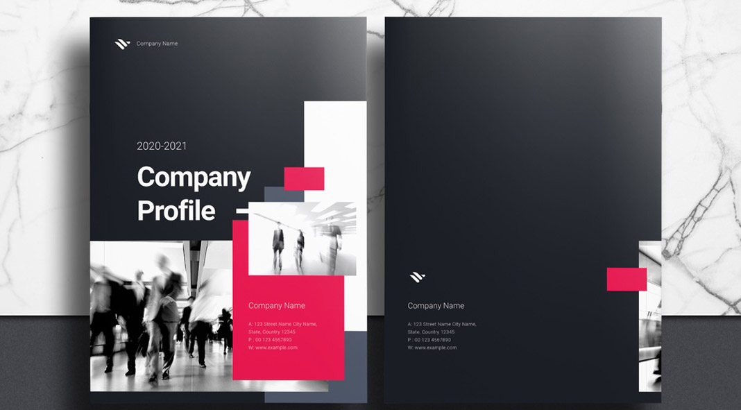 Detail Profile Booklet Template Nomer 2