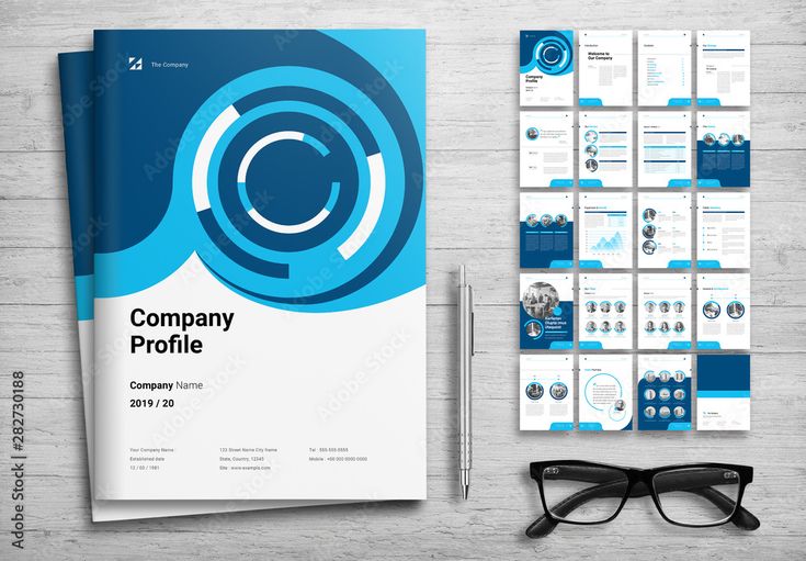 Detail Profile Booklet Template Nomer 5