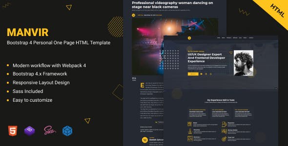 Detail Profile Page Html Template Nomer 48