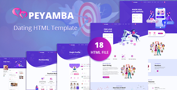 Detail Profile Template Html Free Nomer 38