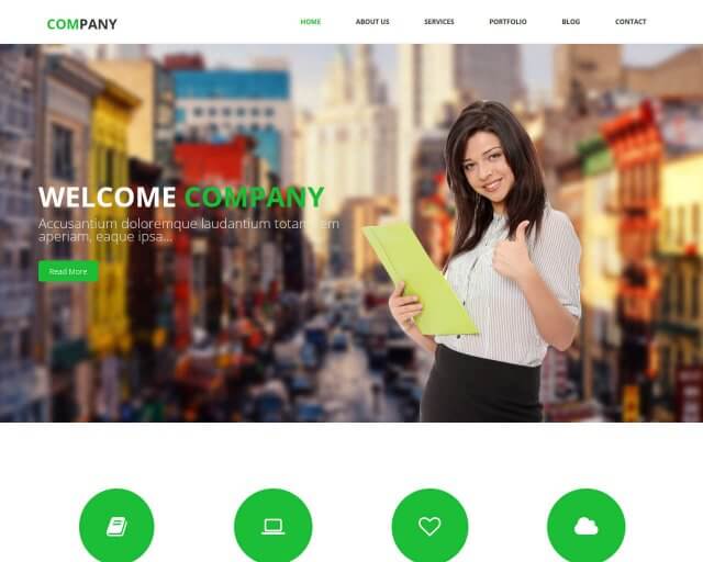 Detail Profile Template Html Free Nomer 49