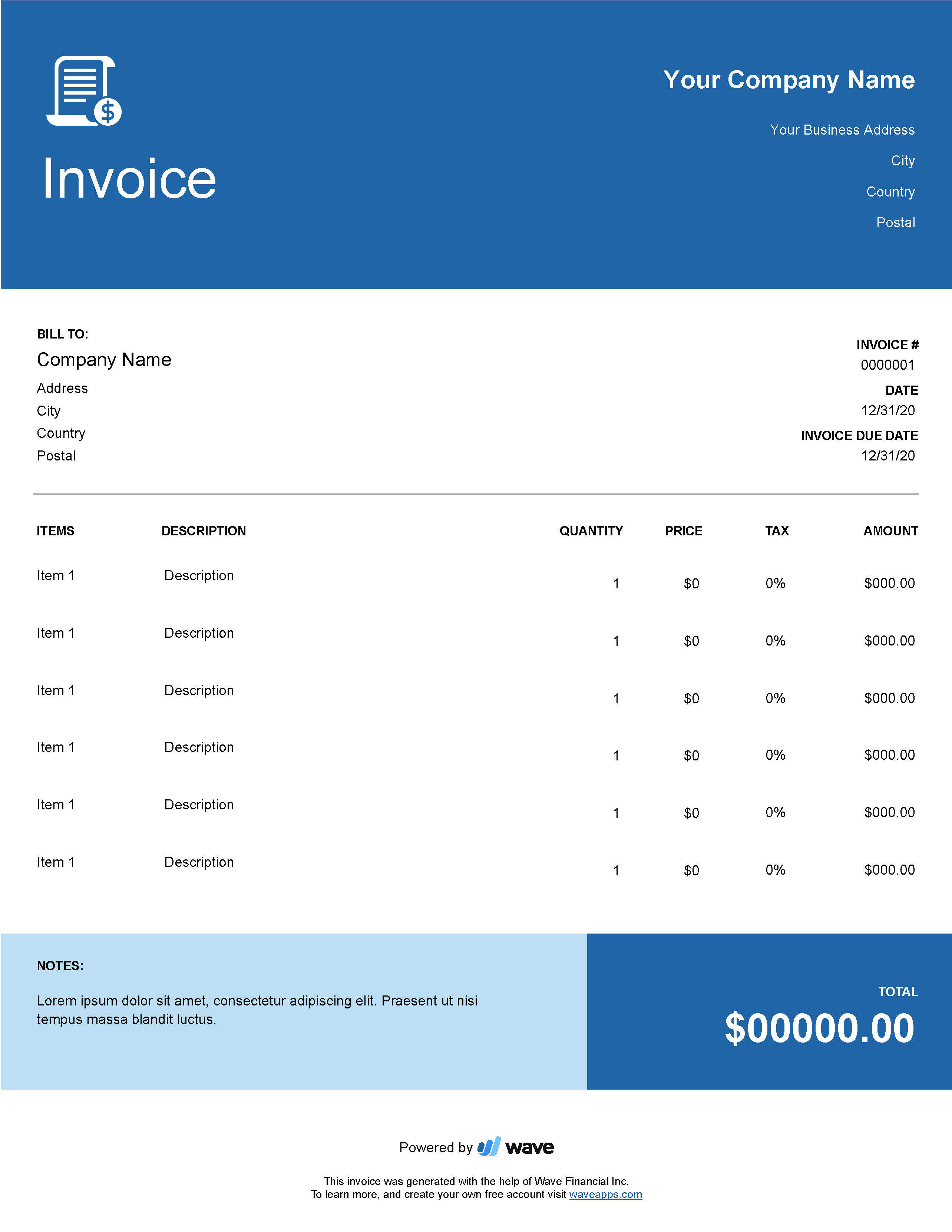 Detail Proforma Invoice Template Nomer 13