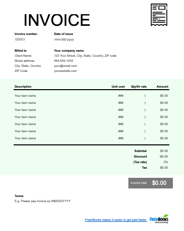 Detail Proforma Invoice Template Nomer 44