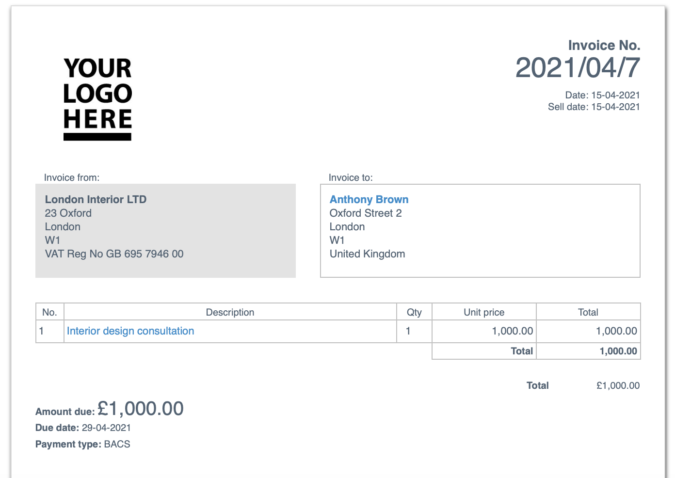 Detail Proforma Invoice Template Excel Nomer 13