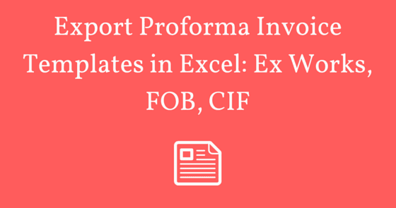 Detail Proforma Invoice Template Excel Nomer 43