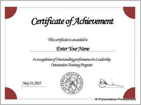 Detail Program Certificate Template Nomer 16