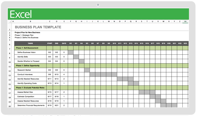 Detail Program Timeline Template Excel Nomer 18