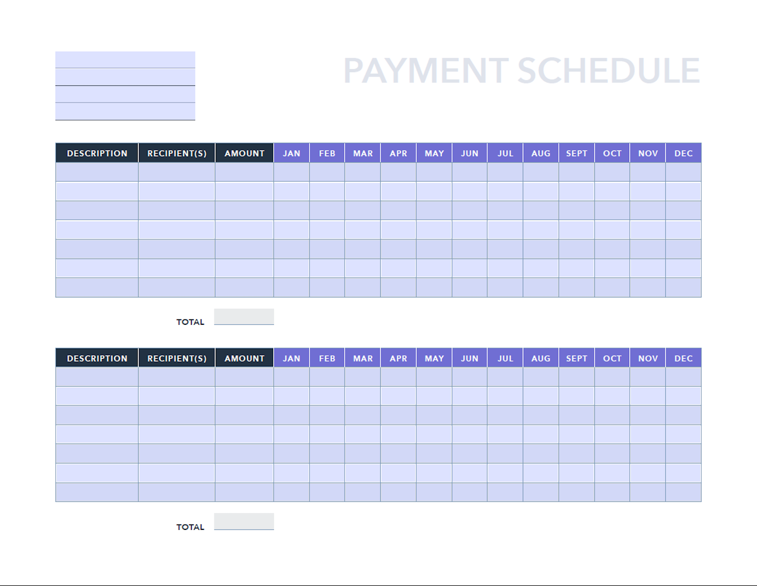 Detail Program Timeline Template Excel Nomer 45