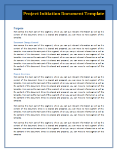 Detail Programme Initiation Document Template Nomer 23