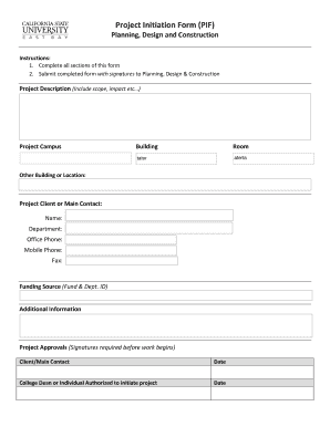 Detail Programme Initiation Document Template Nomer 30