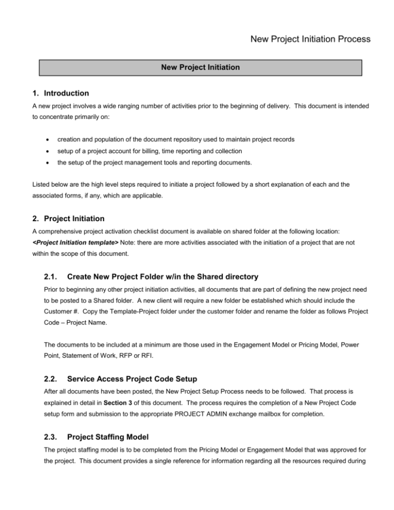 Detail Programme Initiation Document Template Nomer 36