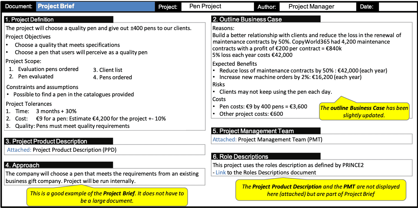 Detail Programme Initiation Document Template Nomer 44