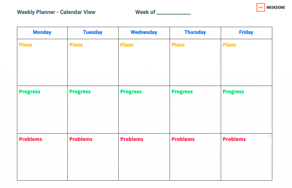 Detail Progress Report Template Nomer 55