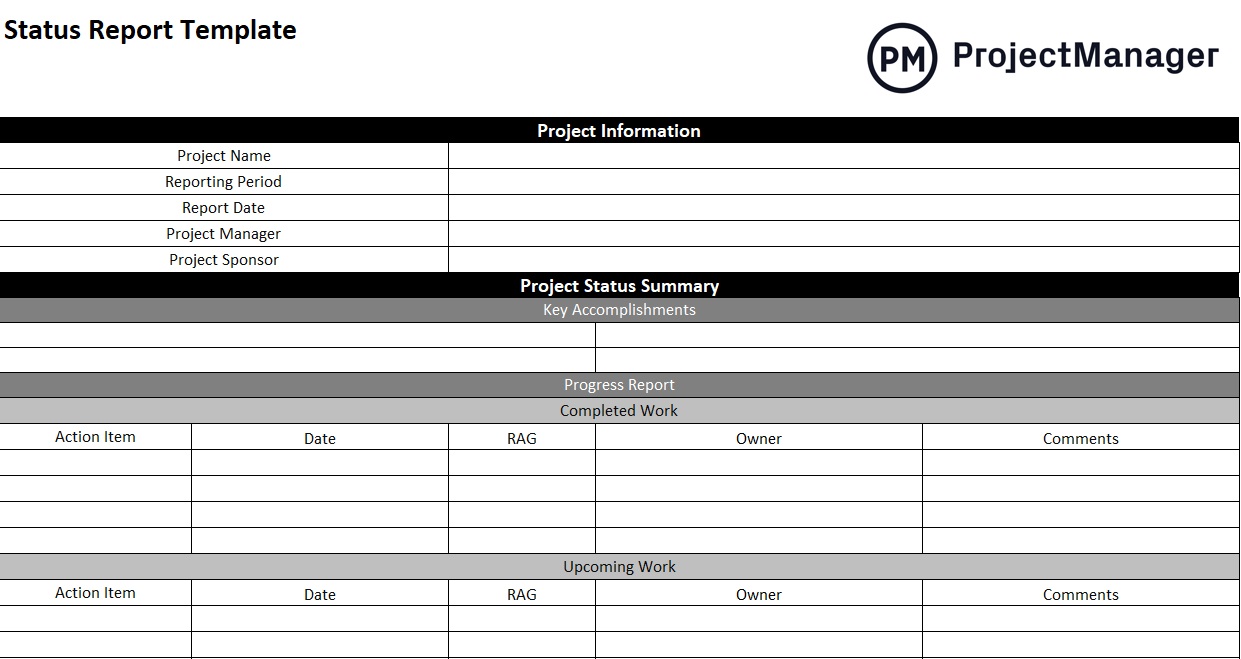 Detail Progress Report Template Excel Nomer 2