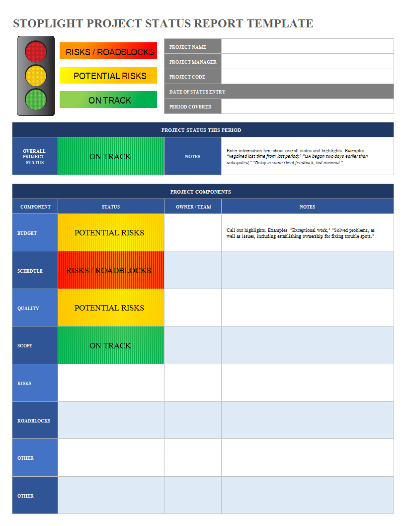 Detail Progress Report Template Excel Nomer 10
