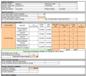 Detail Progress Report Template Excel Nomer 28