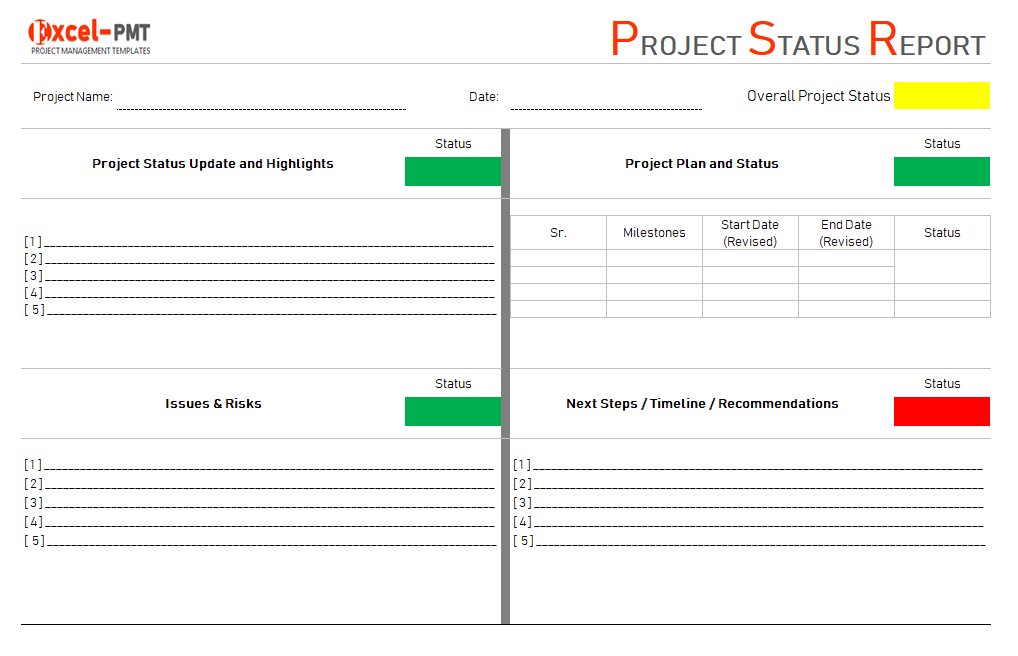 Detail Progress Report Template Excel Nomer 30