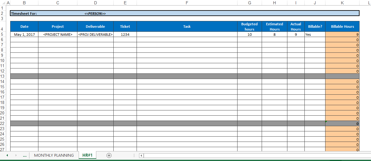 Detail Progress Report Template Excel Nomer 34