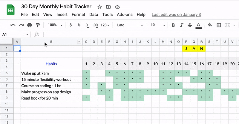 Detail Progress Tracker Excel Template Nomer 42