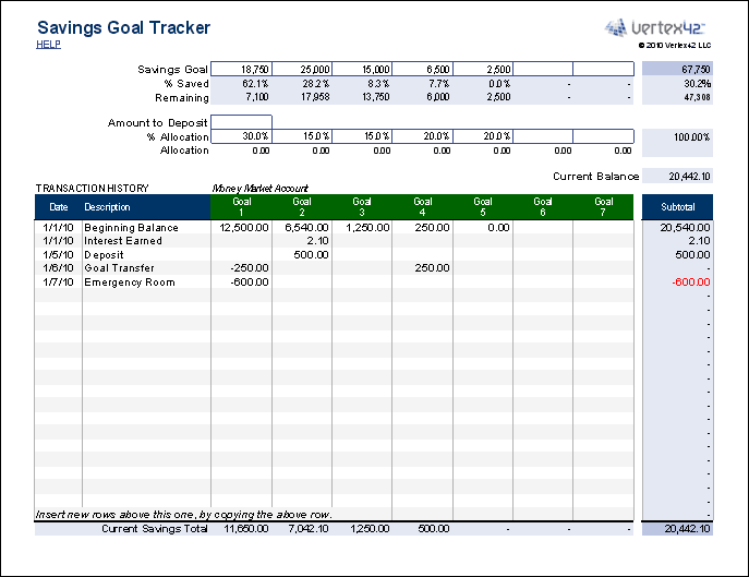 Detail Progress Tracker Excel Template Nomer 7