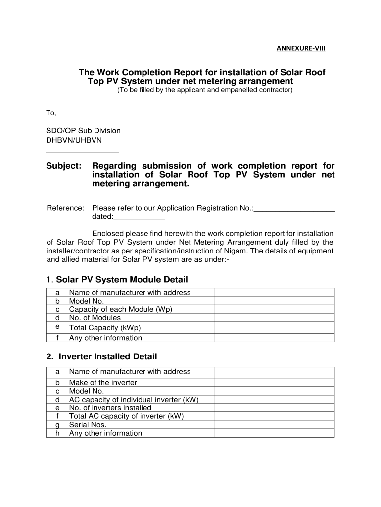 Detail Project Completion Report Template Nomer 46
