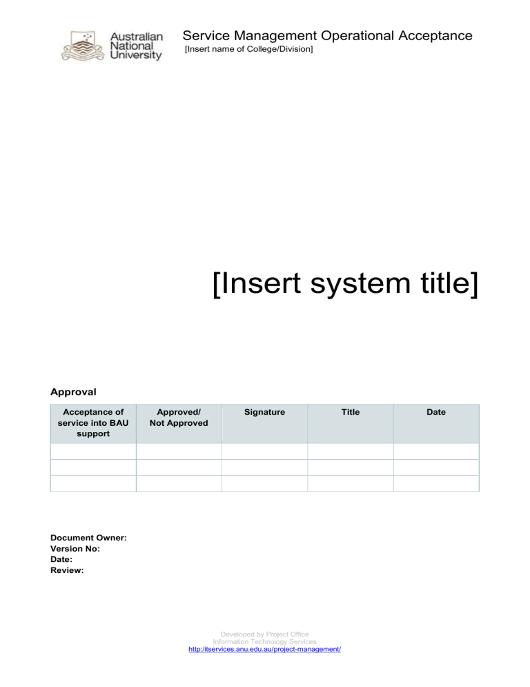 Detail Project Handover To Another Project Manager Template Nomer 33