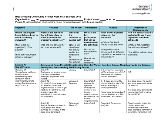 Detail Project Implementation Plan Template Nomer 33