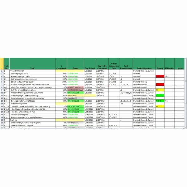 Detail Project Implementation Plan Template Nomer 35