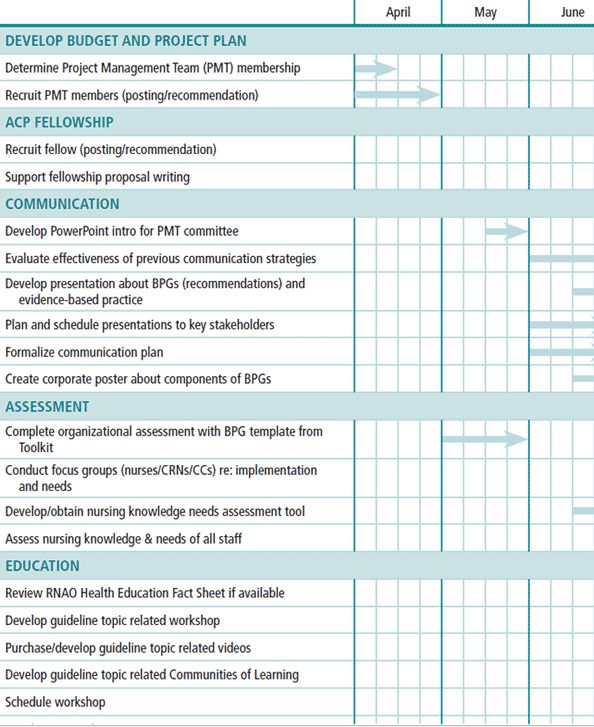 Detail Project Implementation Plan Template Nomer 42