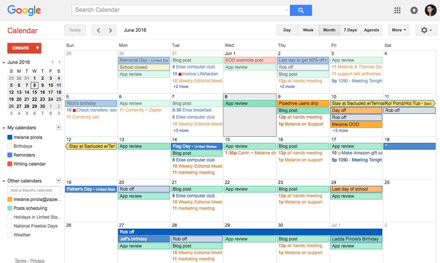 Detail Project Management Calendar Excel Template Nomer 31