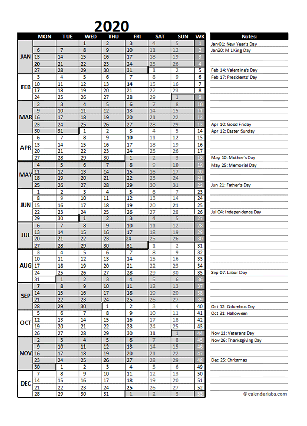 Detail Project Management Calendar Excel Template Nomer 32