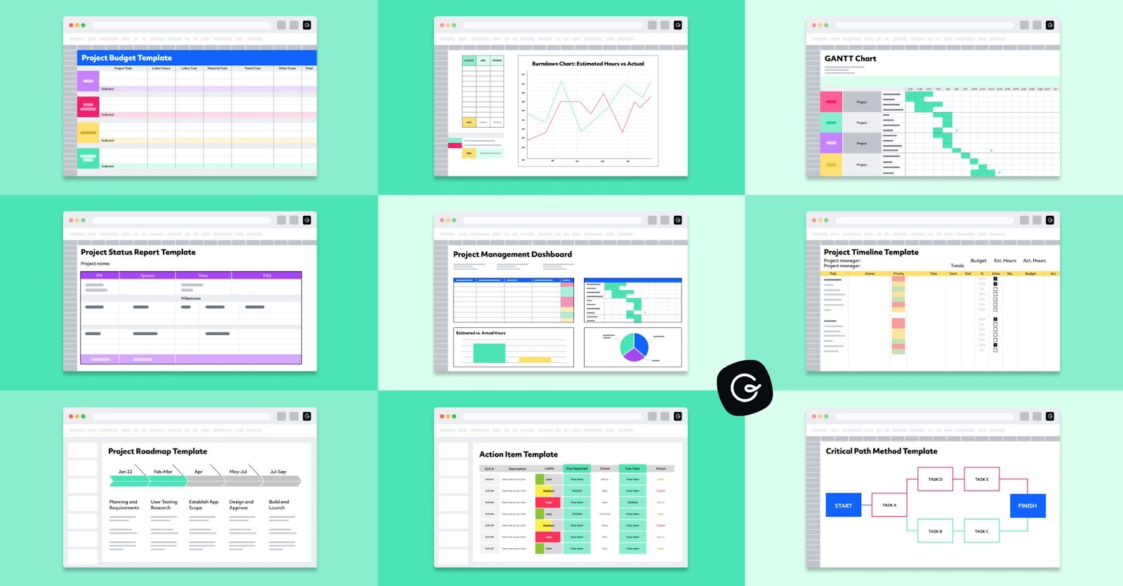 Detail Project Management Calendar Excel Template Nomer 35