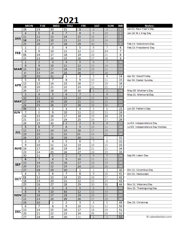 Detail Project Management Calendar Excel Template Nomer 37